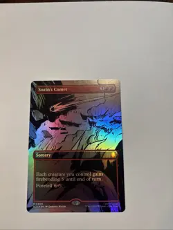 Mtg Sozins Comet Borderless Foil Avatar The Last Airbender - Image 1