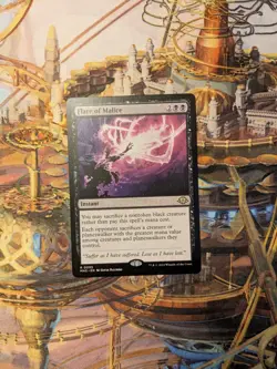 MTG Flare Of Malice - MH3 Rare - Mint - Image 1