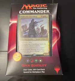 MTG Magic ENGLISH Open Hostility Commander 2016 Deck Factory Sealed - Image 1