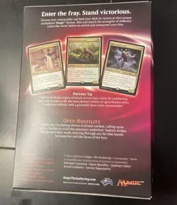 MTG Magic ENGLISH Open Hostility Commander 2016 Deck Factory Sealed - Image 5