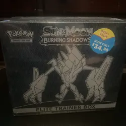 Pokemon TCG: Sun & Moon - Burning Shadows Elite Trainer Box ETB - Factory Sealed - Image 1