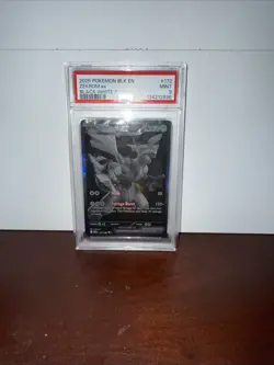 Pokemon TCG PSA 9 Mint Zekrom EX Black White Rare 2025 - Image 1