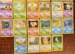 1999 Pokemon Cards ~ BASE SET ~ Wizards WOTC ~ Some Rare Uncommon ~ Lot of 34 - Image 3