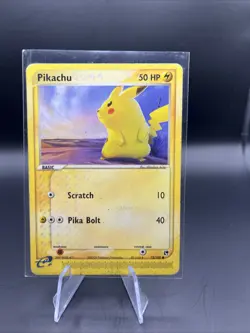 Pokemon TCG Pikachu, EX Sandstorm Card 72/100 Regular Common - Image 1