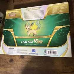 Pokemon TCG Leafeon VStar Special Collection Box (Factory Sealed) - Image 2