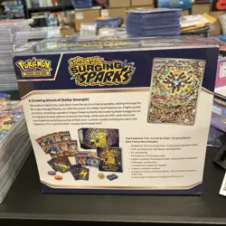 Pokemon TCG Scarlet & Violet Surging Sparks Sealed Elite Trainer Box ETB - Image 3