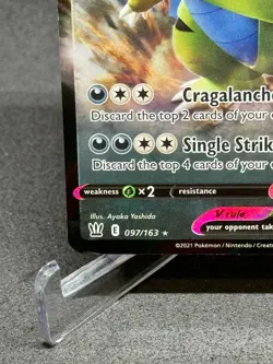 Pokemon TCG Tyranitar V - Battle Styles 097/163 Holo Ultra Rare - Read Desc. - Image 4