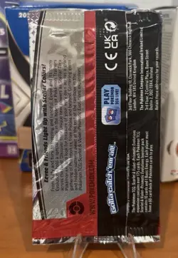 Pokemon Scarlet and Violet Prismatic Evolutions Factory Sealed Booster Pack (1) - Image 2