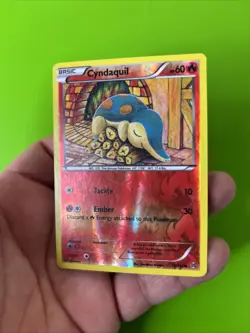 Cyndaquil 18/162 Breakthrough Reverse Holo Pokemon Card LP - Image 3
