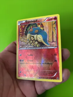 Cyndaquil 18/162 Breakthrough Reverse Holo Pokemon Card LP - Image 4