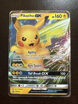 Pikachu GX SM232 VLP Pokemon TCG Sun & Moon Promo - Image 1