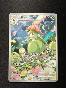 Lilligant 92/86 Illustration Rare Pokemon TCG Card Black Bolt English - Image 1