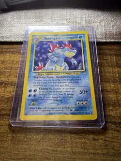 Feraligatr Neo Genesis Holo Rare Card 4/111 Non-Graded Pokemon TCG - Image 1