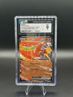 Ho-oh Ex Non Full Holo Art 007/034 English Pokemon Trading Card CGC 9 - Image 1