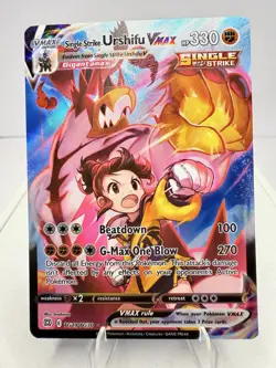 Single Strike Urshifu VMAX - TG19/TG30 - Brilliant Stars - Pokemon TCG - NM HOLO - Image 1
