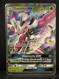 Lurantis GX 15/149 SM Base Set Holo Ultra Rare - Near Mint - Image 1