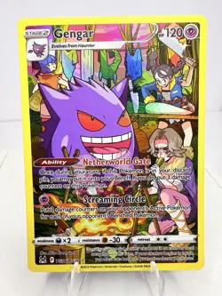 Pokemon TCG Gengar Trainer Gallery Lost Origin TG06/TG30 Near Mint Pack Fresh - Image 1