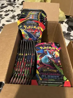 Pokemon TCG Phantasmal Flames Sleeved Booster Pack LOT of 48 - Image 1