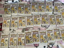 Pokemon TCG GENERAL MILLS 25th Anniversary 3 Card Packs Promo Lot 27 packs - Image 1