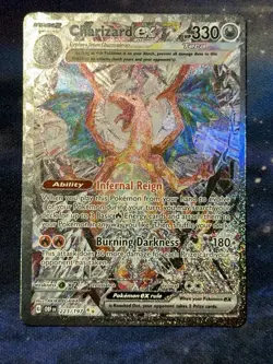 Charizard EX 223/197 Special Illustration Rare SIR Obsidian Flames Pokemon NM - Image 3
