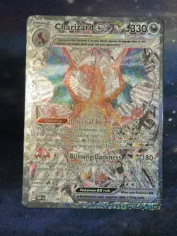Charizard EX 223/197 Special Illustration Rare SIR Obsidian Flames Pokemon NM - Image 4
