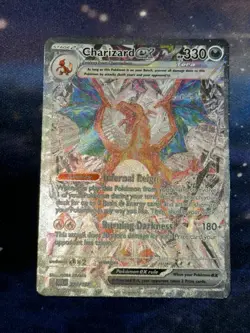 Charizard EX 223/197 Special Illustration Rare SIR Obsidian Flames Pokemon NM - Image 5
