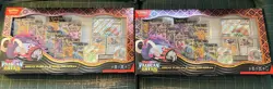 Pokemon Paldean Fates Great Tusk Iron Treads Ex Premium Collection - Lot Of 2 - Image 1