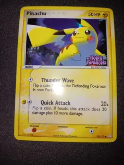 Pokemon Pikachu Holon Phantoms Reverse Holo Card 78/110 Nintendo 2006 - Image 1