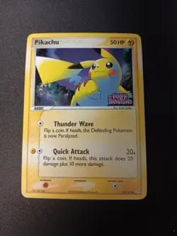 Pokemon Pikachu Holon Phantoms Reverse Holo Card 78/110 Nintendo 2006 - Image 3