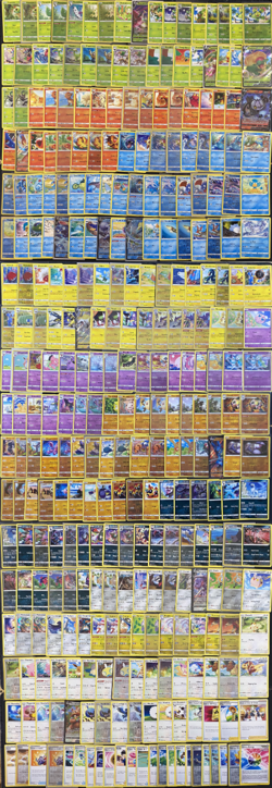 Pokemon Fusion Strike Near Complete Bulk Set W/ Holo & V 310 Cards - Image 1
