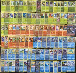 Pokemon Fusion Strike Near Complete Bulk Set W/ Holo & V 310 Cards - Image 2