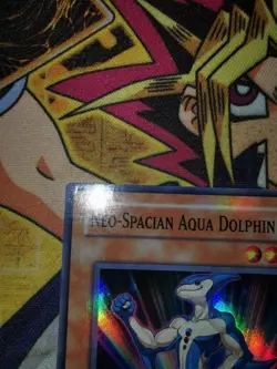 Neo-Spacian Aqua Dolphin potd-en003 Unltd Ed (VLP) Super Rare Yu-Gi-Oh! - Image 2