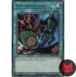 Yugioh Polymerization RA03-EN051 Ultra Rare 1st Edition NM - Image 1