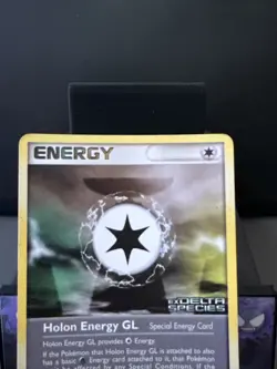 Pokemon Card Energy 105/113 EX Delta Species Reverse Holo Stamped Light Play - Image 2