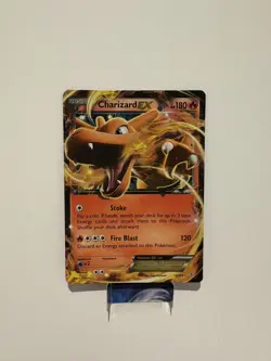 Charizard EX 11/106 Holo Ultra Rare XY Flashfire MP English Pokemon Card - Image 1