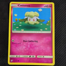 COTTONEE 143/236 POKEMON CARD (UNIFIED MINDS SET) - Image 2