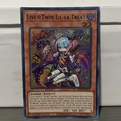 1ST EDITION LIVE TWIN LIL-LA TREAT 2020 MP22-EN015 YUGIOH CARD (LP/MP) - Image 1