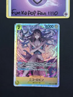 Nico Robin SR EB03-055 Japanese ONE PIECE Card Heroines Edition - Image 1