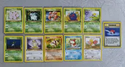 Jungle Set 1st Edition Bundle Joblot Pokemon Cards WOTC Pokemon TCG 1999 x11 - Image 1