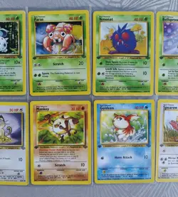 Jungle Set 1st Edition Bundle Joblot Pokemon Cards WOTC Pokemon TCG 1999 x11 - Image 3