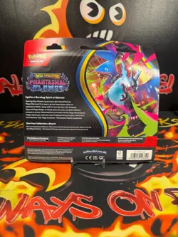 Pokemon Phantasmal Flames 3 Pack Blister SEALED Promo Card Booster - Image 2