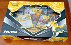 NEW Pokemon TCG Boltund V Box Promo Cards 4 Booster Packs All Factory Sealed - Image 3
