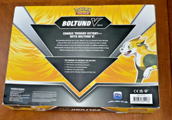 NEW Pokemon TCG Boltund V Box Promo Cards 4 Booster Packs All Factory Sealed - Image 4