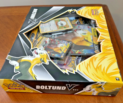 NEW Pokemon TCG Boltund V Box Promo Cards 4 Booster Packs All Factory Sealed - Image 5