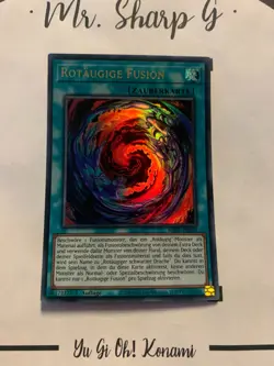 ROTAUGIGE FUSION - 1. AUFLAGE BROL-DE067 DE Yu Gi Oh! CARD ULTRA RARE HOLO - Image 2