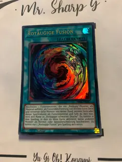 ROTAUGIGE FUSION - 1. AUFLAGE BROL-DE067 DE Yu Gi Oh! CARD ULTRA RARE HOLO - Image 5