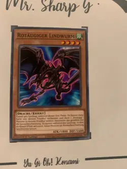 ROTAUGIGER LINDWURM - 1. AUFLAGE LDS1-DE005 DEUTSCH Yu-Gi-Oh! CARD COMMON TCG - Image 3