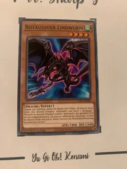 ROTAUGIGER LINDWURM - 1. AUFLAGE LDS1-DE005 DEUTSCH Yu-Gi-Oh! CARD COMMON TCG - Image 4