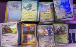 500+ Pokemon Cards Bulk Lot C/UC/ RH/Holo plus 5 or more EX+ No Energy - Image 1