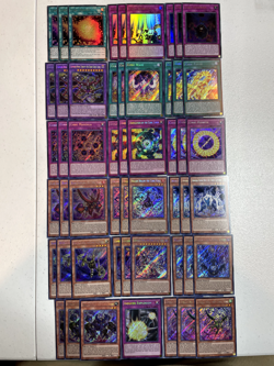 yugioh cubic deck mvp1 secret rare ultra rare complete 52 cards D009 - Image 1